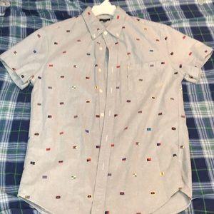 J Crew Short Sleeve Button up